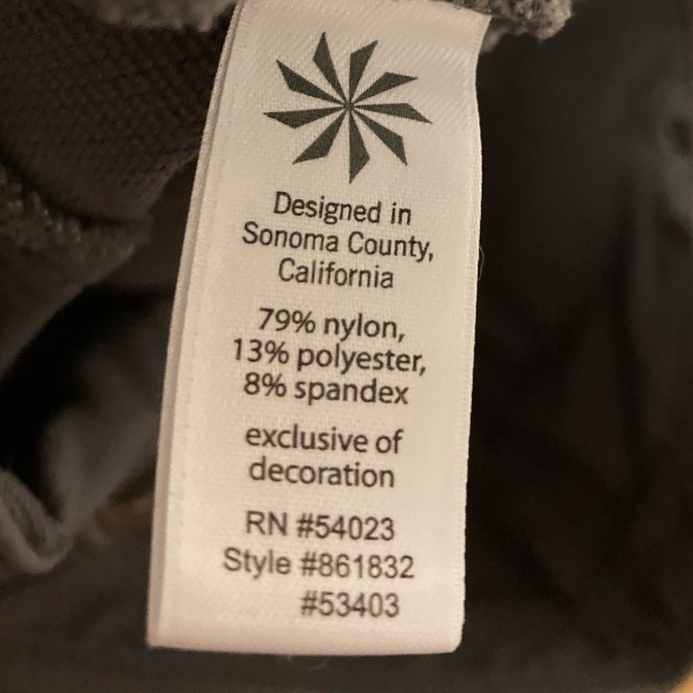 Athleta Grey Take a Hike Mini Skirt Snap Sides Style Size 4 - Picture 6 of 9